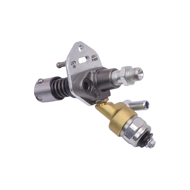 Pam Suntikan Bahan Api Jenis Solenoid-Injap Yanmar Siri 1100F, dengan badan tappet roller dan penyambung alur keluar minyak M12x1.5, sesuai untuk enjin penyejuk udara silinder tunggal 1100FE