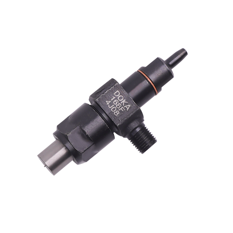 Penyuntik Siri Yanmar 168F, dengan salur masuk bahan api sisi dan muncung pintle M12x1.25, sesuai untuk enjin penyejuk udara silinder tunggal 168F